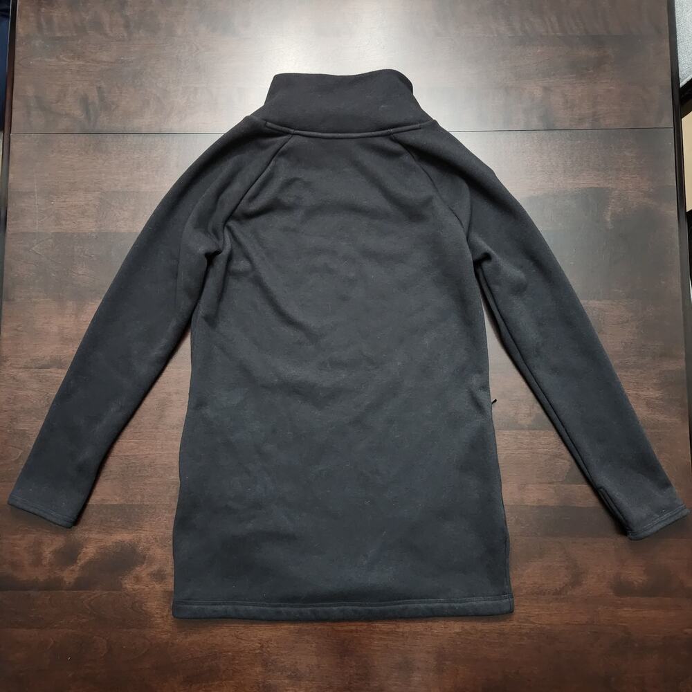 Athleta Cozy Karma Asym Pullover Black Size XS - Picture 4 of 4